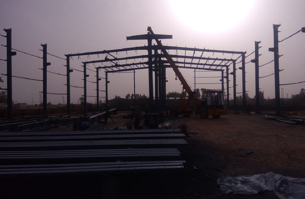 Industrial Shed for Knitting Fabric, Bahadurgarh