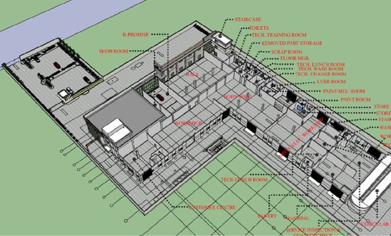 JMV Motors Workshop Expansion